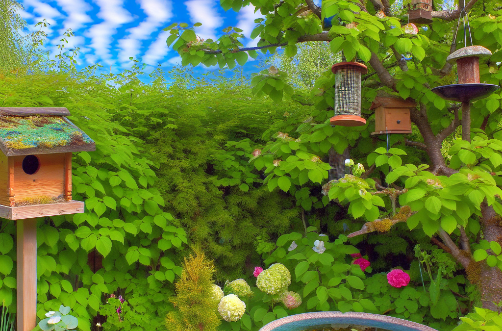 הפינה השקטה בגינה: איך ליצור מרחב מושלם לציפורים שלך