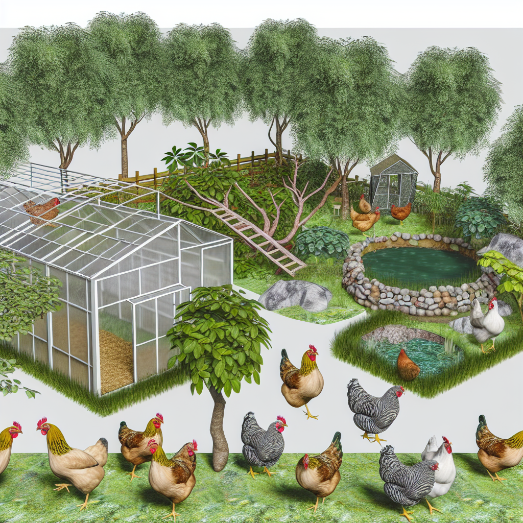 איך להפוך את החצר לממלכה של התרנגולות שלך