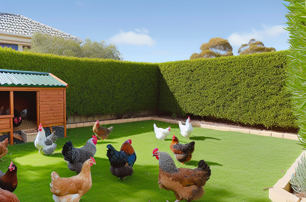 איך להפוך את החצר לממלכה של התרנגולות שלך