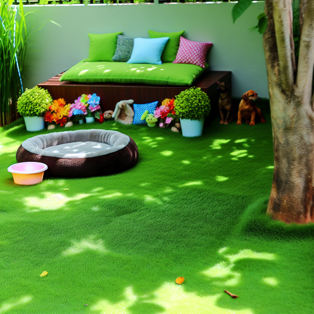 המקום המושלם למנוחה של הכלב בגינה