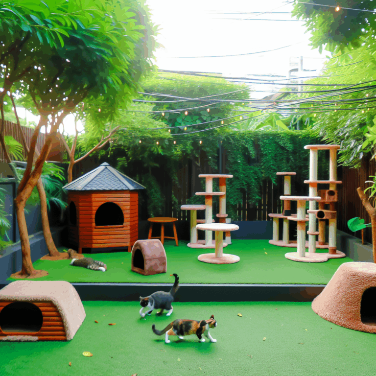 איך ליצור סביבה מושלמת ומוגנת לחתולים מחוץ לבית