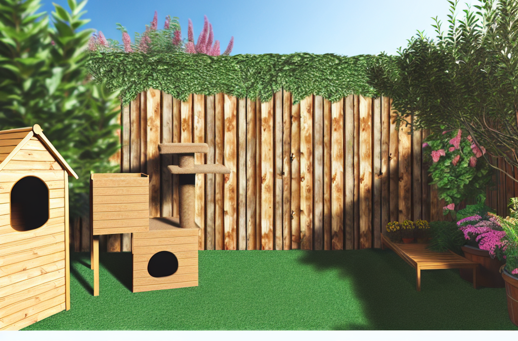 איך ליצור מרחב חיצוני מושלם לחתול שלך בגינה