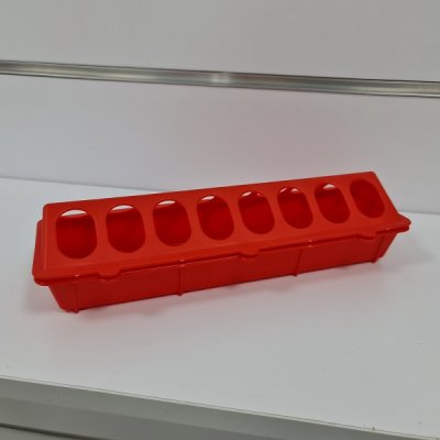 אבוס פלסטיק 16 חורים לתרנגולות ואפרוחים